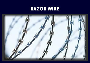 Razor Wire fencing - access control and security